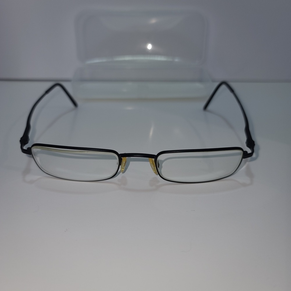 Randolph Engineering RE Italy Elite Eyeglass 52-21-140 Black‎ Metal Frame Only
